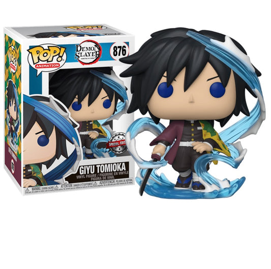 Funko POP! Animation: Demon Slayer - Giyu Tomioka - Exclusive - 876