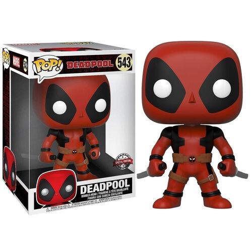 *PRÉ RESERVA* Funko POP! Marvel - Red Deadpool (Two Swords) #543 Jumbosized