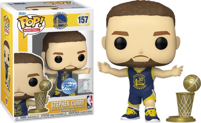 *PRÉ RESERVA* Funko POP! NBA: Golden State Warriors - Stephen Curry - 157