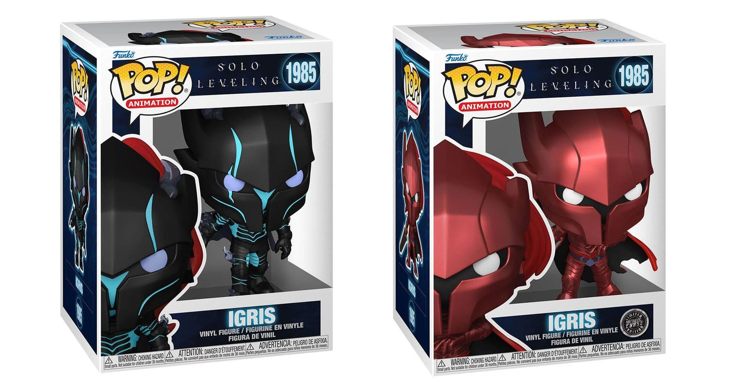 *PRÉ RESERVA* Funko Pop! - Solo Leveling - Igris + CHASE BUNDLE - 1985