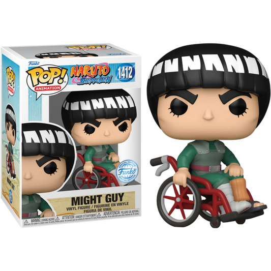 Funko POP! Animation: Naruto Shippuden - Might Guy in Wheelchair - Exclusive - 1412