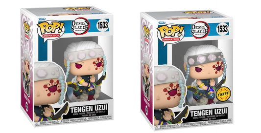 *PRÉ RESERVA* Funko POP! Animation: Demon Slayer - Kimetsu no Yaiba - Tengen Uzui - Common and Chase Bundle - 1533