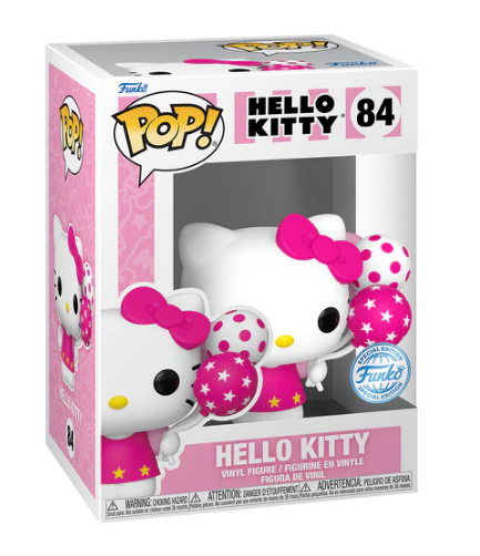 *PRÉ RESERVA* Funko POP! Hello Kitty - Hello Kitty with Pink Balloons - 84