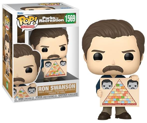 *PRÉ RESERVA* Funko POP! Parks and Recreation - Ron Swanson #1569