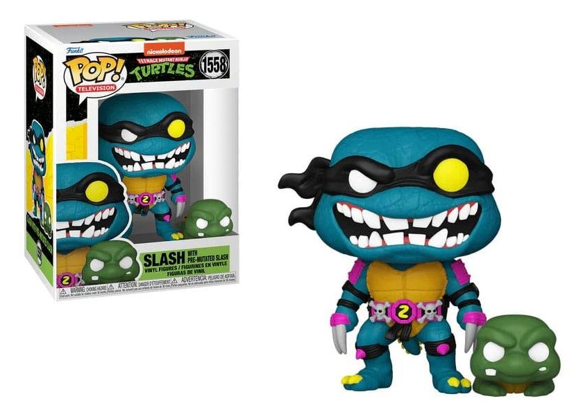 *PRÉ RESERVA* Funko POP! Teenage Mutant Ninja Turtles - Slash with Pre-Mutated Slash #1558
