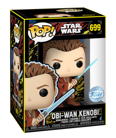 *PRÉ RESERVA* Funko Pop! Star Wars Episode I - The Phantom Menace - Padawan Obi-Wan Kenobi 25th Anniversary Retro Series #699