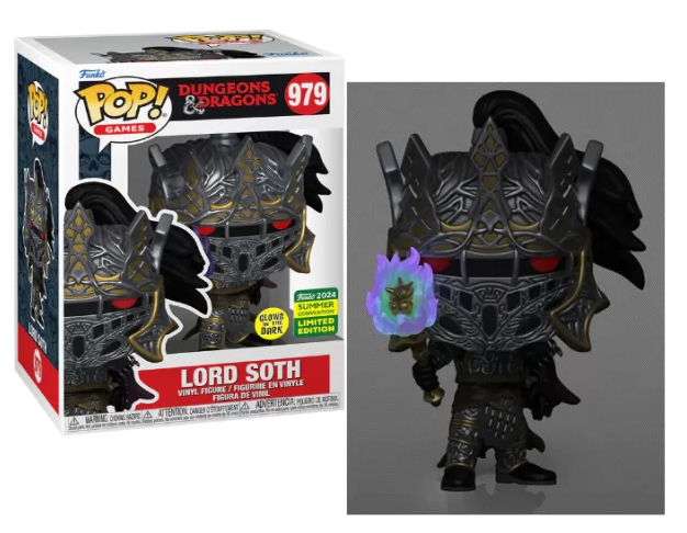 *PRÉ RESERVA* Funko POP! Dungeons and Dragons - Lord Soth (Glows in the Dark) (2024 Summer Convention Limited Edition) #979