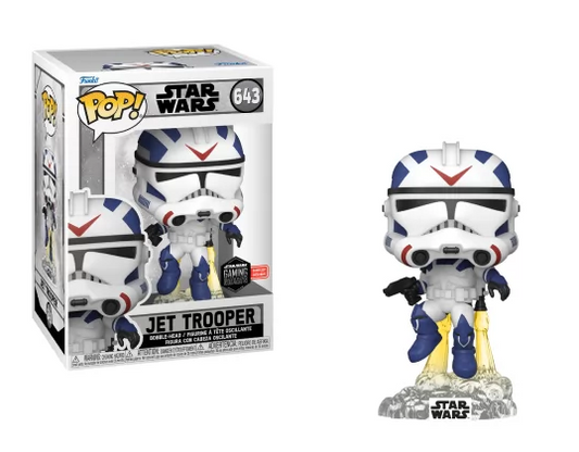 *PRÉ RESERVA* Funko POP! Star Wars - Jet Trooper Gaming Greats Gamestop Exclusive - 643