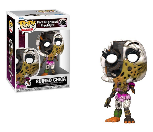 *PRÉ RESERVA* Funko POP! Five Nights at Freddy's - Ruined Chica #986