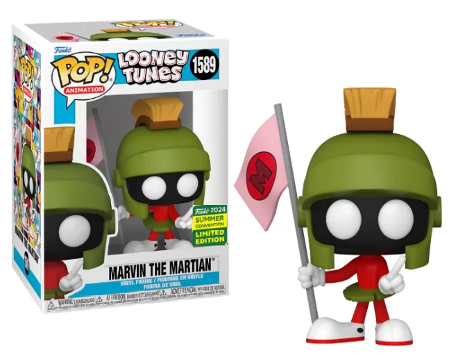 *PRÉ RESERVA* Funko POP! Looney Tunes - Marvin the Martian (2024 Summer Convention Limited Edition) #1589