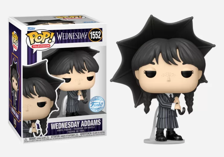 *PRÉ RESERVA* Funko POP! Wednesday - Wednesday Adams (with Umbrella) #1552