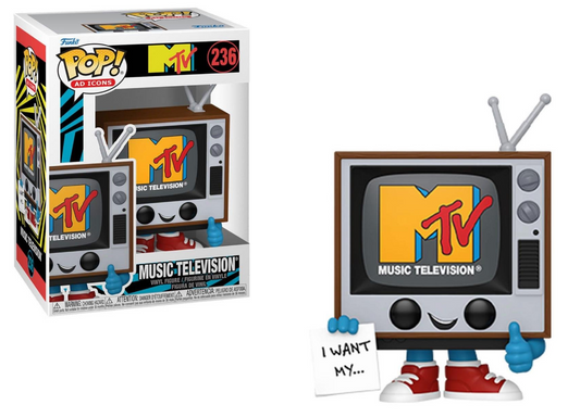 *PRÉ RESERVA* Funko POP! AD Icons: MTV - Music Television #236