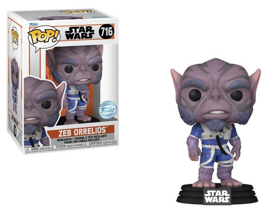 *PRÉ RESERVA* Funko POP! Star Wars: The Mandalorian - Zeb Orrelios #716