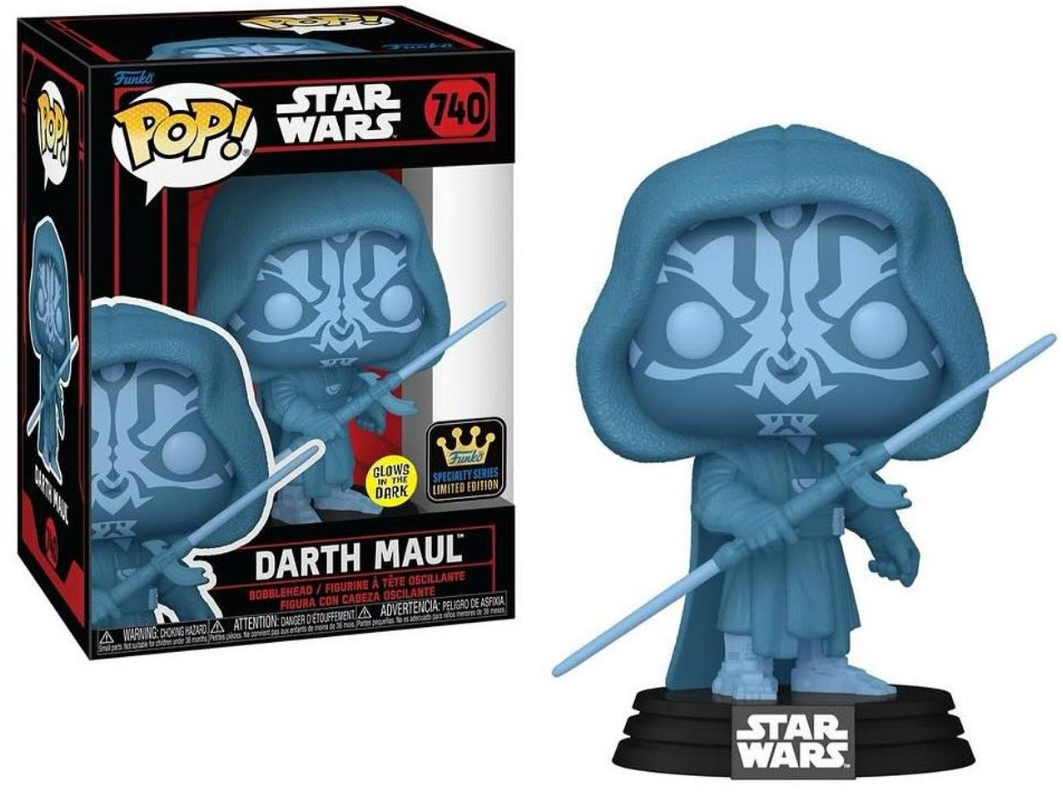 *PRÉ RESERVA* Funko POP! Star Wars - Darth Maul Holo (GITD) #740