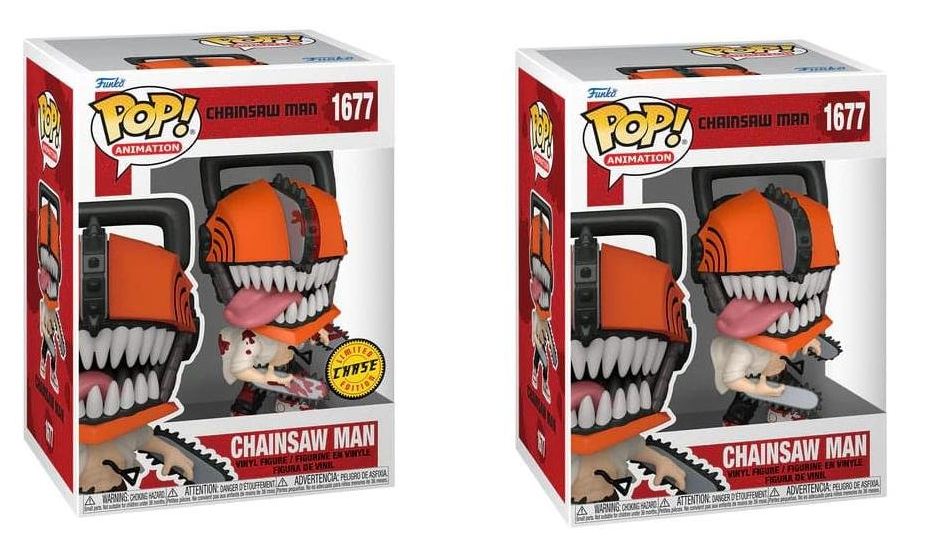*PRÉ RESERVA* Funko POP! Bundle of 2: Chainsaw Man - Chainsaw Man #1677 & Chase