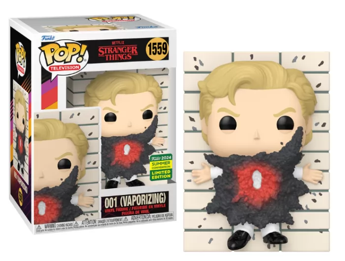 *PRÉ RESERVA* Funko POP! Stranger Things - 001 (Vaporizing) (2024 Summer Convention Limited Edition) #1559