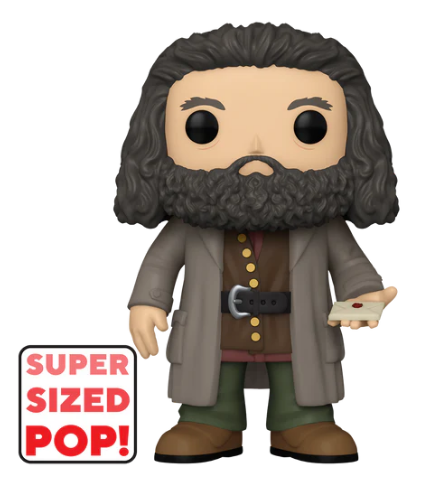 *PRÉ RESERVA* Funko Pop! Harry Potter - Hagrid with Letter Super Sized 6" #164