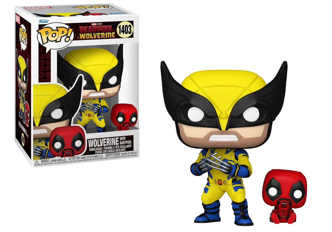 *PRÉ RESERVA* Funko POP! Marvel - Wolverine with Babypool #1403
