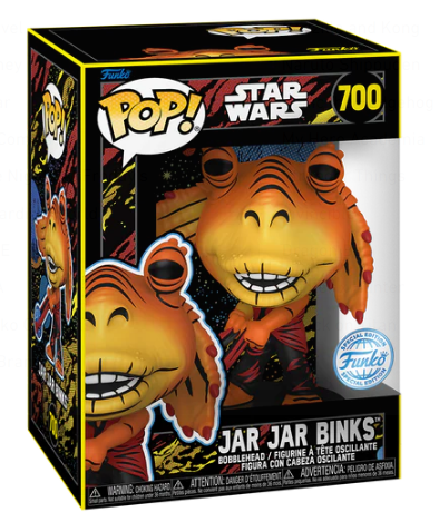 *PRÉ RESERVA* Funko Pop! Star Wars Episode I - The Phantom Menace - Jar Jar Binks with Booma Balls 25th Anniversary Retro Series #700