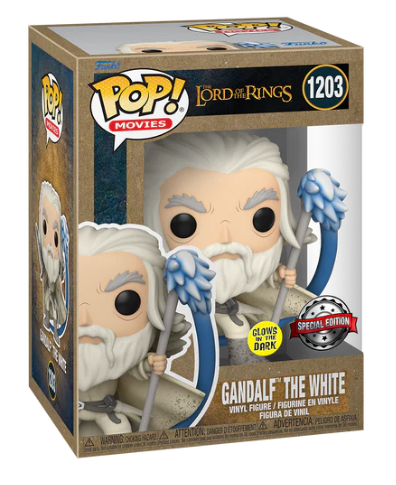 *PRÉ RESERVA* Funko POP! Lord of The Rings Gandalf The White Special Edition GITD #1203