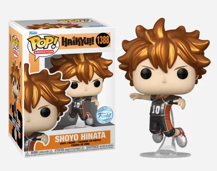 *PRÉ RESERVA* Funko POP! Haikyu - Shoyo Hinata (Metallic) (Funko Special Edition) #1388