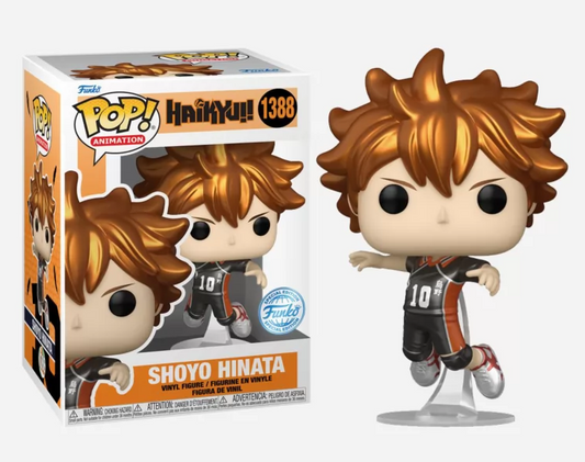 *PRÉ RESERVA* Funko POP! Haikyu - Shoyo Hinata (Metallic) (Funko Special Edition) #1388