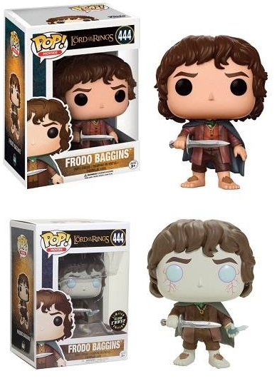 *PRÉ RESERVA* Funko POP! Bundle of 2: The Lord Of The Rings - Frodo Baggins #444 & Chase