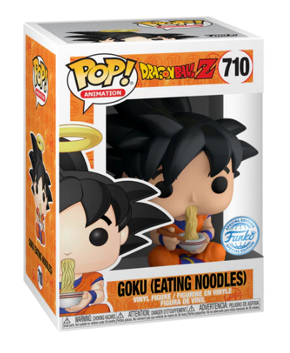 Funko POP! Animation: Dragon Ball Z - Goku ( Eating Noodles ) - Exclusive - 1513
