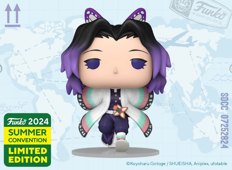 Funko POP! Demon Slayer: Kimetsu no Yaiba - Shinobu Kocho #1605 (SDCC 2024 Exclusive)