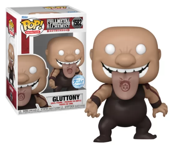 *PRÉ RESERVA* Funko POP! Animation Fullmetal Alchemist Brotherhood Gluttony - 1582 Special Edition
