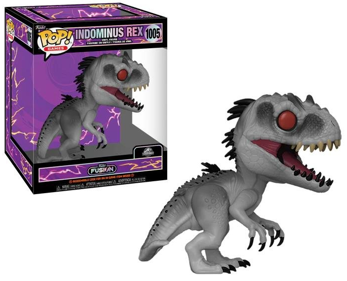 *PRÉ RESERVA* Funko POP! Fusion Jurassic Park - Indominus Rex #1005 Supersized