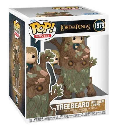 *PRÉ RESERVA* Funko POP! The Lord of the Rings - Treebeard with Merry & Pippin #1579 Supersized