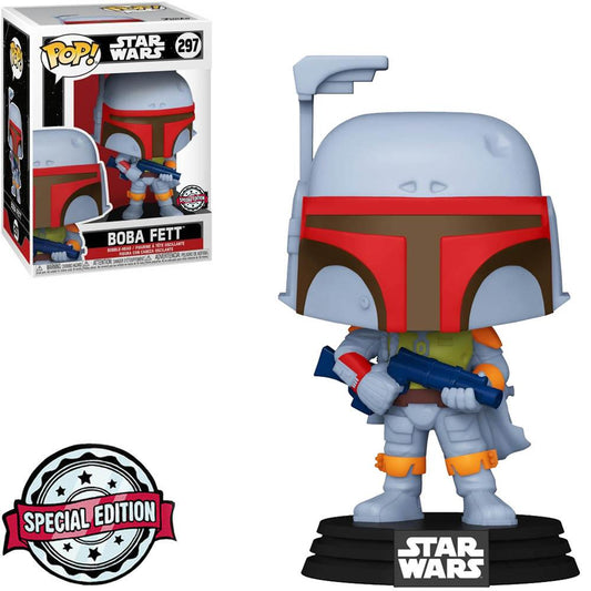 *PRÉ RESERVA* Funko POP! Star Wars - Vintage Boba Fett Special Edition - 297