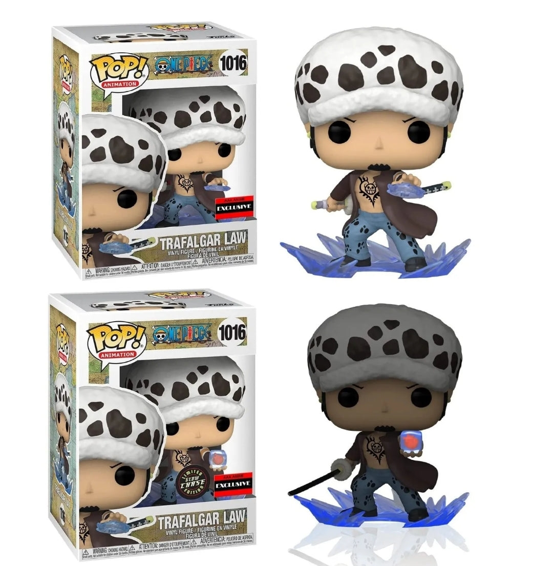*PRE-BOOK* Funko POP! Animation: One Piece - Trafalgar Law - Exclusive and Chase Bundle - 1016