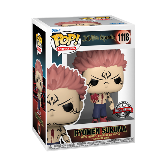 Funko POP! Animation: Jujutsu Kaisen - Ryomen Sukuna - Exclusive - 1118