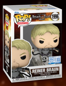 *PRÉ RESERVA* Funko Pop! - Attack on Titan - Reiner Braun - 1996