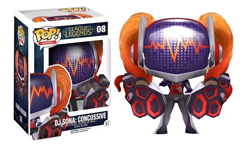 Funko Pop! Games League Legends - DJ Sona Concussive - 08