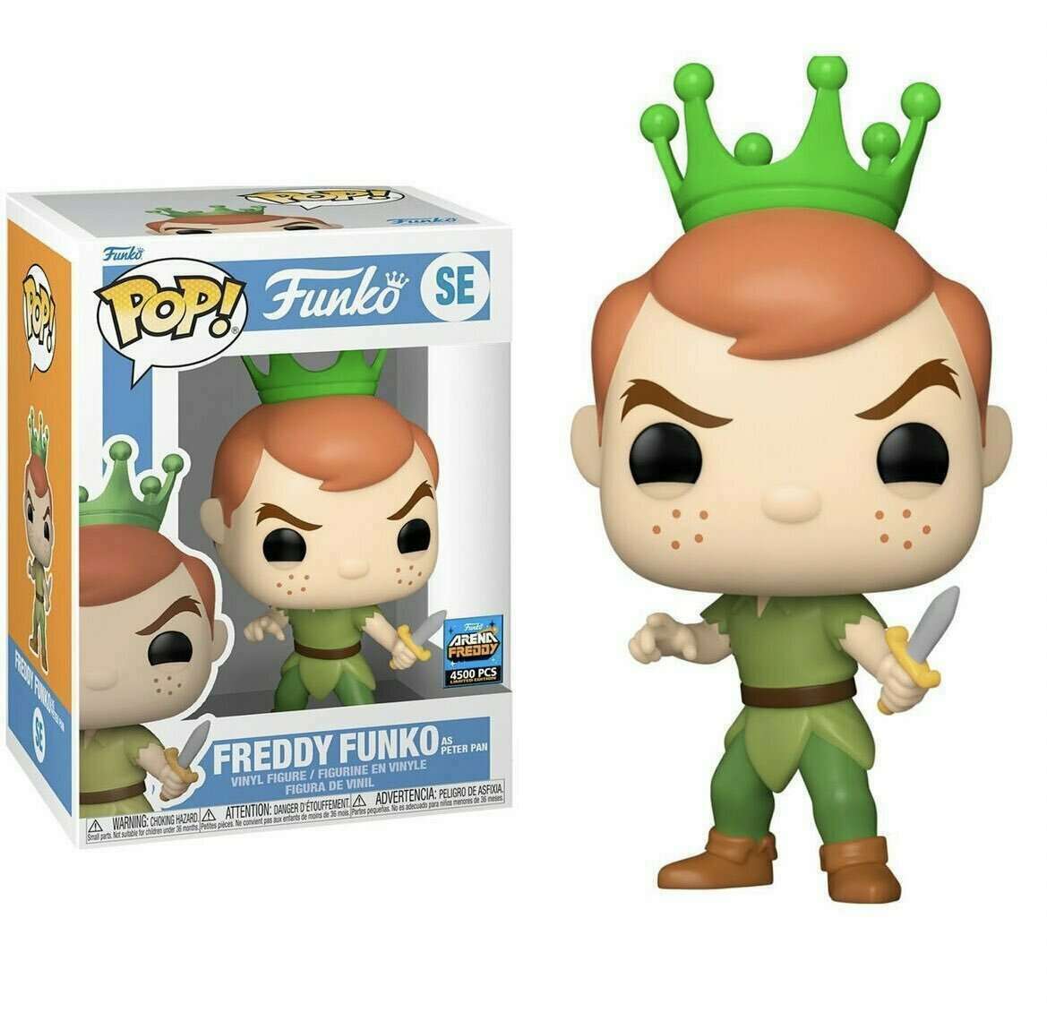 Funko Pop! Funko - Freddy Funko As Peter Pan Arena Freddy 4500 Pcs - SE