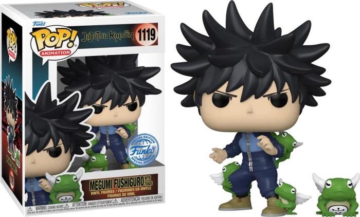 Funko POP! Jujutsu Kaisen - Megumi Fushiguro with Toads 1119