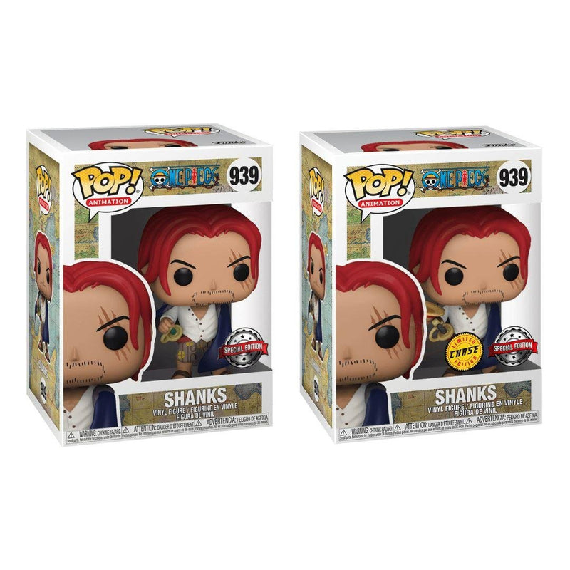 *PRÉ RESERVA* Funko POP! One Piece - Shanks - Exclusive and Chase Bundle - 939