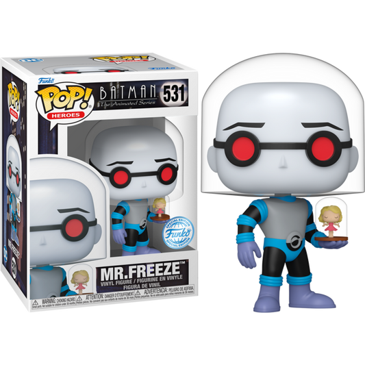 *PRÉ RESERVA* Funko POP! Heroes Batman: The Animated Series - Mr Freeze with Nora - 531