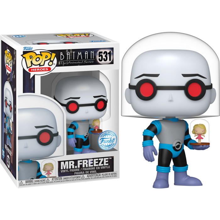 *PRÉ RESERVA* Funko POP! Heroes Batman: The Animated Series - Mr Freeze with Nora - 531