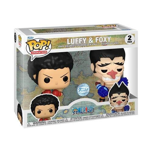 Funko POP One Piece - Luffy & Foxy 2 Pack