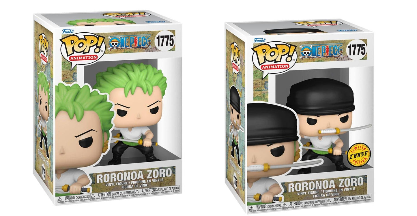 *PRÉ RESERVA* Funko POP! Bundle of 2: One Piece - Roronoa Zoro - 1775 & Chase