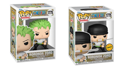*PRÉ RESERVA* Funko POP! Bundle of 2: One Piece - Roronoa Zoro - 1775 & Chase