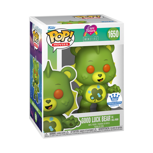 Funko POP! Movies Care Bears X Universal Monsters Good Luck Bear as Gill-Man - 1650 - 5000pcs