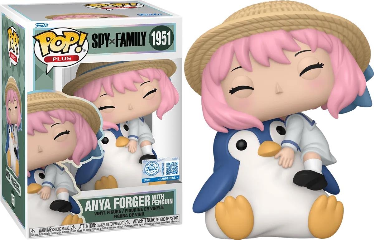 *PRÉ RESERVA* Funko POP! Spy x Family - Anya Forger with Penguin - 1951