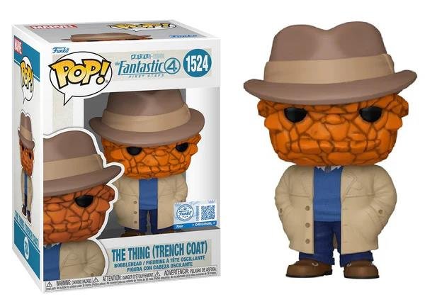 *PRÉ RESERVA* Funko POP! Marvel - The Fantastic Four: First Steps - The Thing (Trench Coat) - 1524