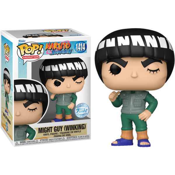 Funko POP! Animation: Naruto Shippuden - Might Guy Winking - Exclusive - 1414