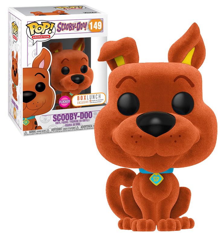 Funko Pop! Animation Scooby-Doo! - Scooby-Doo Orange Flocked BoxLunch - 149